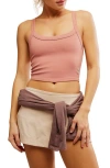 Free People Fp Movement All Clear Rib Crop Camisole