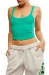 Free People Fp Movement All Clear Rib Crop Camisole
