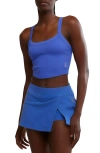Free People Fp Movement All Clear Rib Crop Camisole In Blue