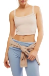 Free People Fp Movement All Clear Rib Crop Camisole In Home Plate