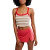 Free People Fp Movement All Clear Stripe Camisole In Multi