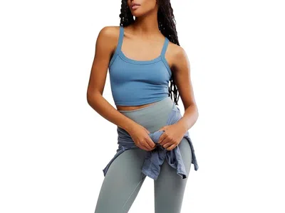 Free People Fp Movement All Clear Top Women ml Blue Camisole Performance Buu471