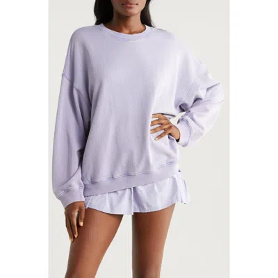Free People Fp Movement All Star Sweatshirt In Platinum