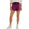Free People Fp Movement Carpe Diem Water Resistant Shorts In Purple