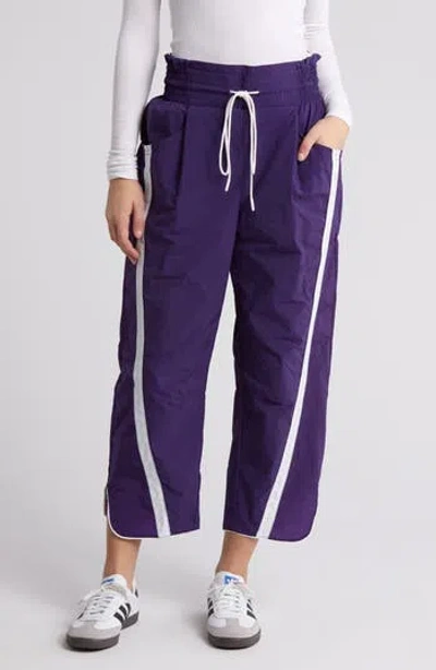 Free People Fp Movement Champ Is Here Track Pants In Dark Amethyst