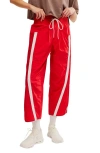 Free People Champ Is Here Track Pant In Winterberry In Winterberry