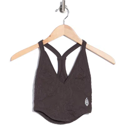 Free People Fp Movement Daydream Rib Racerback Tank In Brown
