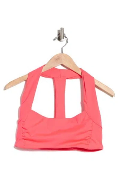 Free People Fp Movement Don't Let Go Bra In Neon Red