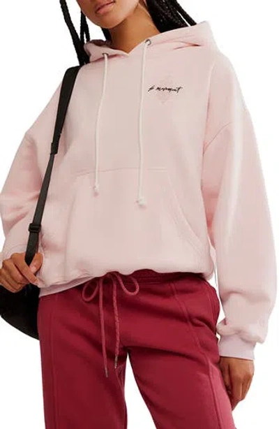 Free People Fp Movement Final Call Graphic Hoodie In Pink