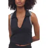 Free People Fp Movement Forehand Polo In Black