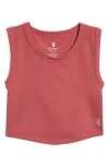 Free People Fp Movement Free Throw Crop Muscle Tank Top In Rose Wash