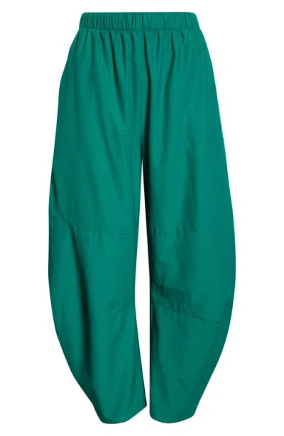 Free People Fp Movement Game Day High Rise Barrel Leg Pants In Burgundy