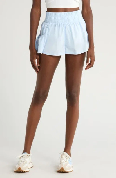 Free People Fp Movement Get Your Flirt On Shorts In Blue