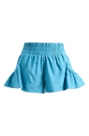 Free People Fp Movement Get Your Flirt On Shorts In Blue
