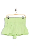 Free People Fp Movement Get Your Flirt On Shorts In Green Combo