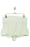 Free People Fp Movement Get Your Flirt On Shorts In Summer Mist