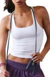 Free People Fp Movement Go To Smooth Square Neck Camisole In White