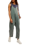 Free People Fp Movement Hot Shot Jumpsuit In Midnight Jade