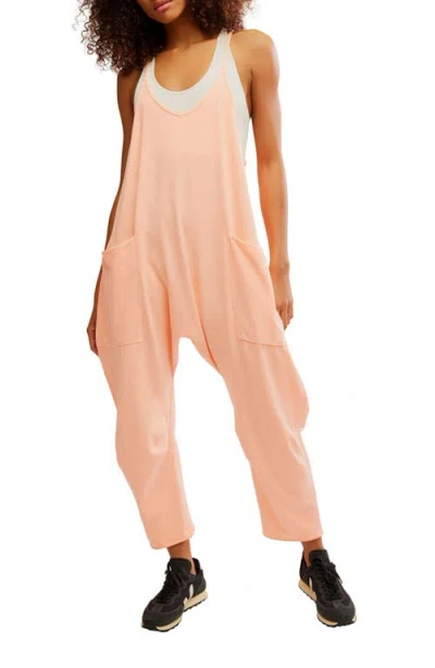Free People Fp Movement Hot Shot Jumpsuit In Orange