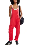 Free People Fp Movement Hot Shot Jumpsuit In Red