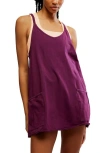 Free People Fp Movement Hot Shot Mini Sport Dress In Purple