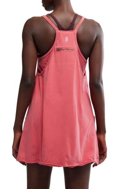 Free People Fp Movement Hot Shot Mini Sport Dress In Hibiscus