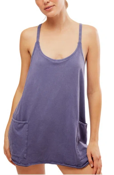 Free People Fp Movement Hot Shot Mini Sport Dress In Purple