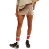Free People Fp Movement Hot Shot Miniskort In Brown