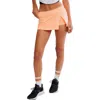 Free People Fp Movement Hot Shot Miniskort In Pastel Peach