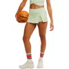 Free People Fp Movement Hot Shot Miniskort In Pistachio