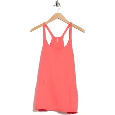 Free People Fp Movement Hot Shot Racerback Romper In Pink
