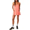 Free People Fp Movement Hot Shot Racerback Tank Minidress In Ruby Red