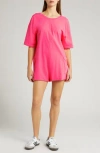 Free People Fp Movement Hot Shot T-shirt Romper In Electric Sunset