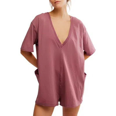 FREE PEOPLE FREE PEOPLE FP MOVEMENT HOT SHOT TEE ROMPER