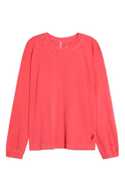 Free People Fp Movement Hustle Layer Knit Top In Pink