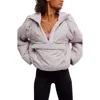 Free People Fp Movement In A Pillow Water Resistant Packable Puffer Anorak In Oyster
