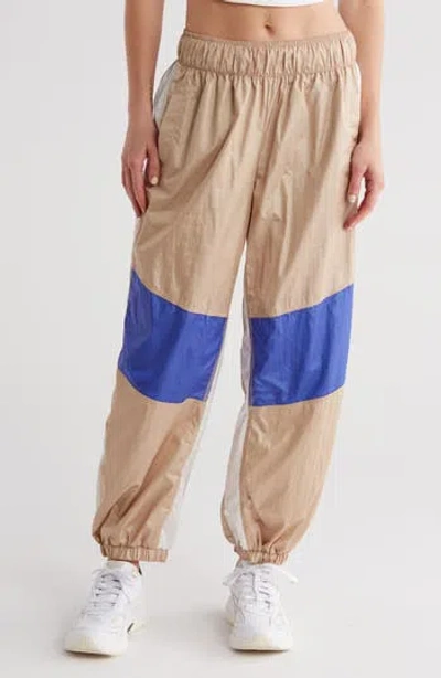Free People Fp Movement In The Stars Colorblock Pants In White
