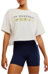 Free People Fp Movement Inspire Cotton Graphic T-shirt In Multi