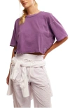 Free People Fp Movement Inspire Cotton T-shirt In Winterberry