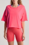 Free People Fp Movement Inspire Cotton T-shirt In Electric Sunset