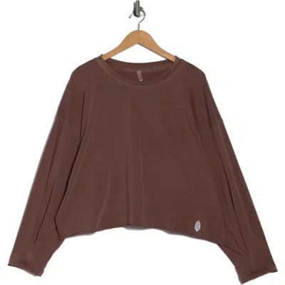 Free People Fp Movement Inspire Pullover In Brown