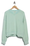 Free People Fp Movement Intercept Cotton Blend Sweatshirt In Blue