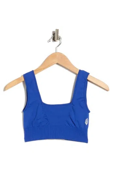 Free People Fp Movement Karma Square Neck Sports Bra In Electric Shock