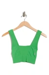 Free People Fp Movement Karma Square Neck Sports Bra In Green