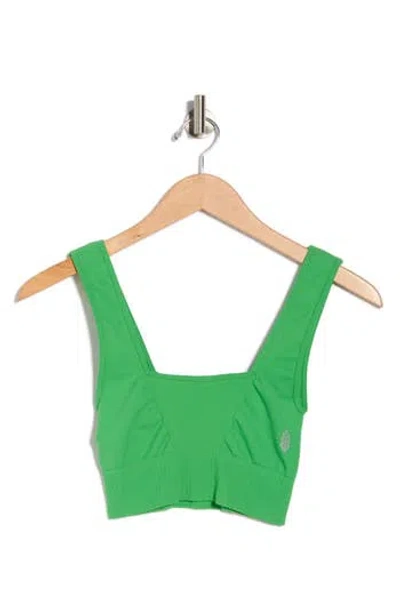 Free People Fp Movement Karma Square Neck Sports Bra In Green