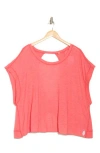 Free People Fp Movement My Tee Time Open Back T-shirt