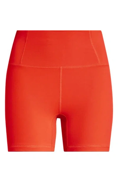 Free People Fp Movement Never Better Bike Shorts In Orange