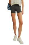 Free People Fp Movement Never Better Bike Shorts In Dark Shadow