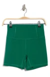 Free People Fp Movement Never Better Bike Shorts In Heritage Green