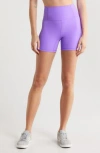 Free People Fp Movement Never Better Bike Shorts In Super Berry